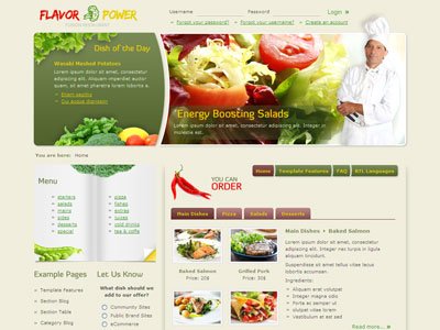 free joomla restaurant template cuisine joomla restaurant template