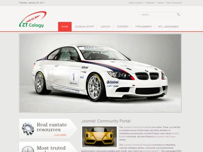 ZT Cology Joomla Car Business Template ZT Cology Joomla Car Business Template