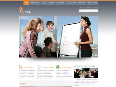 ZT Versi Joomla 1.6 Business Template ZT Versi Joomla 1.6 Business Template