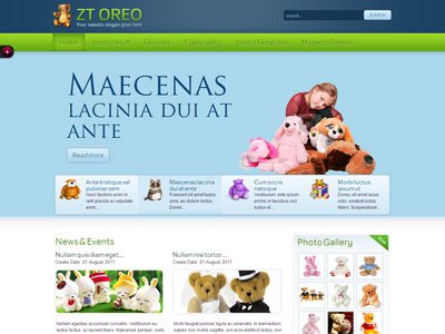 ZT Oreo Joomla Toys Shop Template ZT Oreo Joomla Toys Shop Template