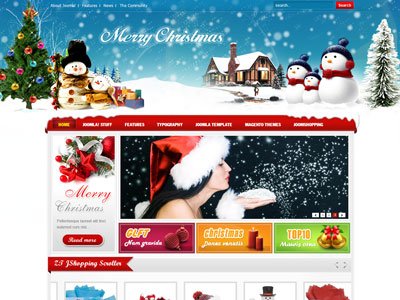ZT Merry Joomla Christmas Template ZT Merry Joomla Christmas Template