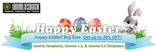 happy easter template