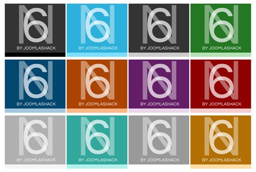 N6 Joomla Template 12 Colors N6 Joomla Template 12 Colors