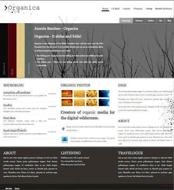White Joomla Templates 10 Best Joomla Themes for Photographers