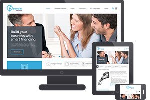 jm financial services joomla insurance template