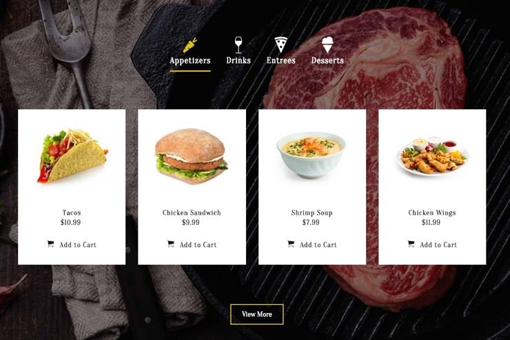 fresh bistro joomla food restaurant or dining template