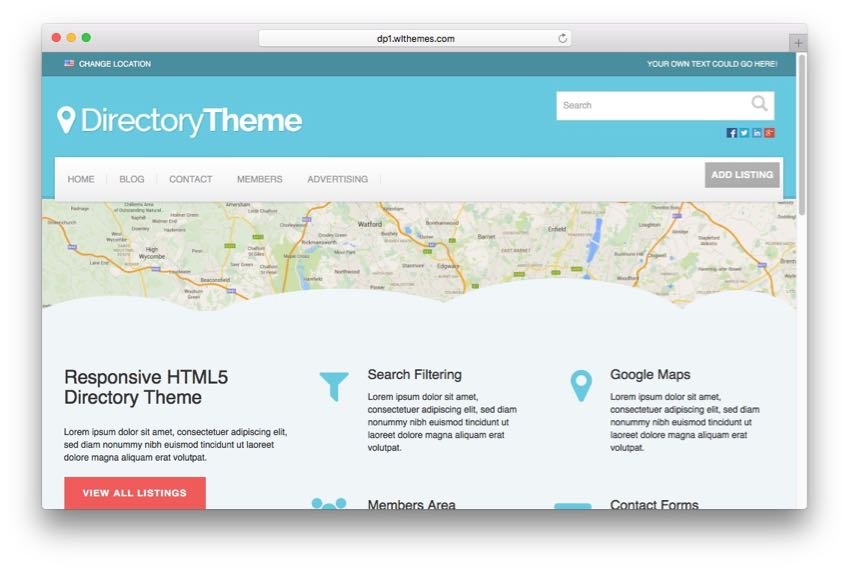20+ Best Directory Listing WordPress Themes 2017