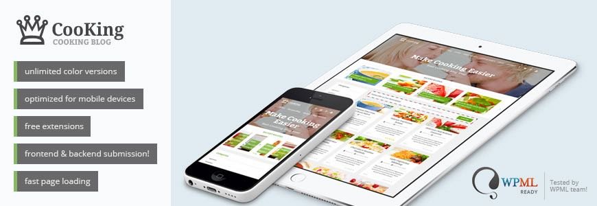 PE Cooking Blog WordPress Theme PE Cooking Blog WordPress Theme